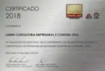 Certificado PQEC 2018